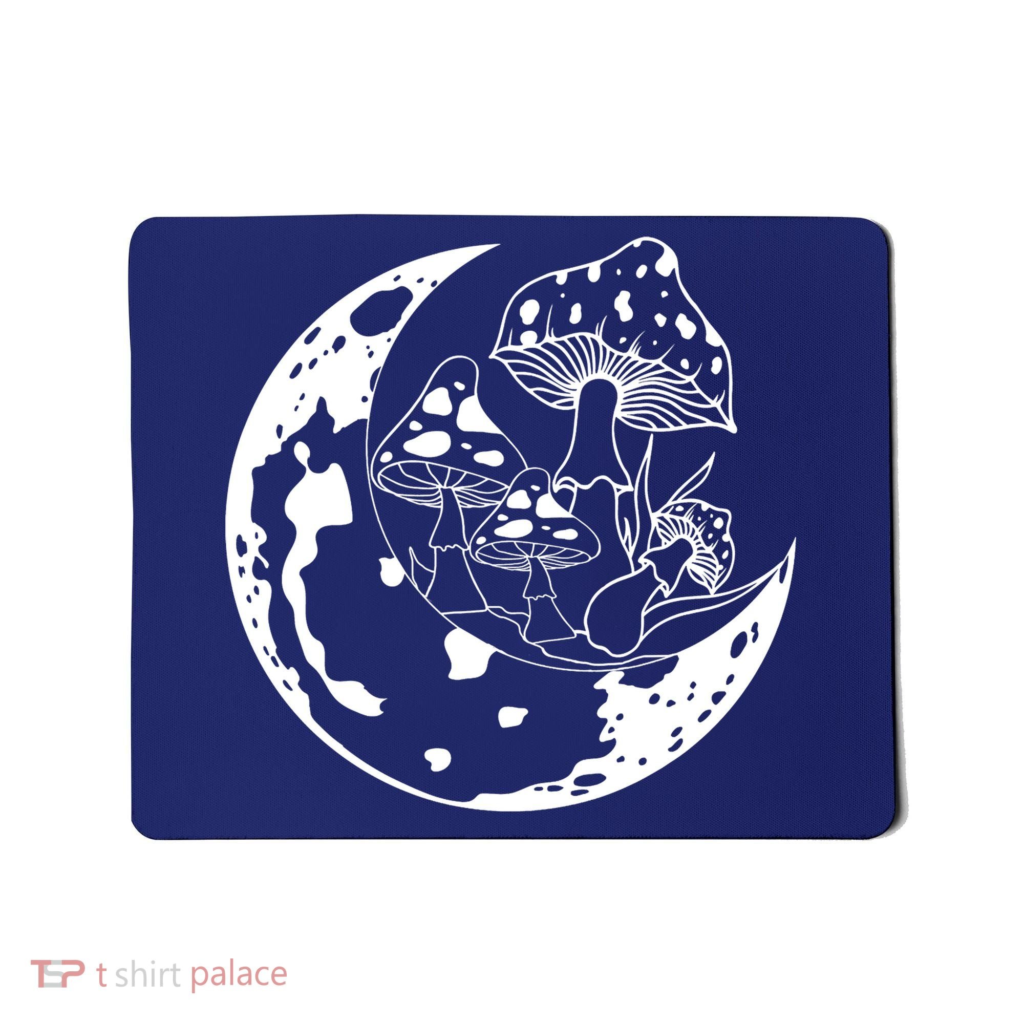 Goblincore Moon Aesthetic Dark Academia Mushroom Mousepad