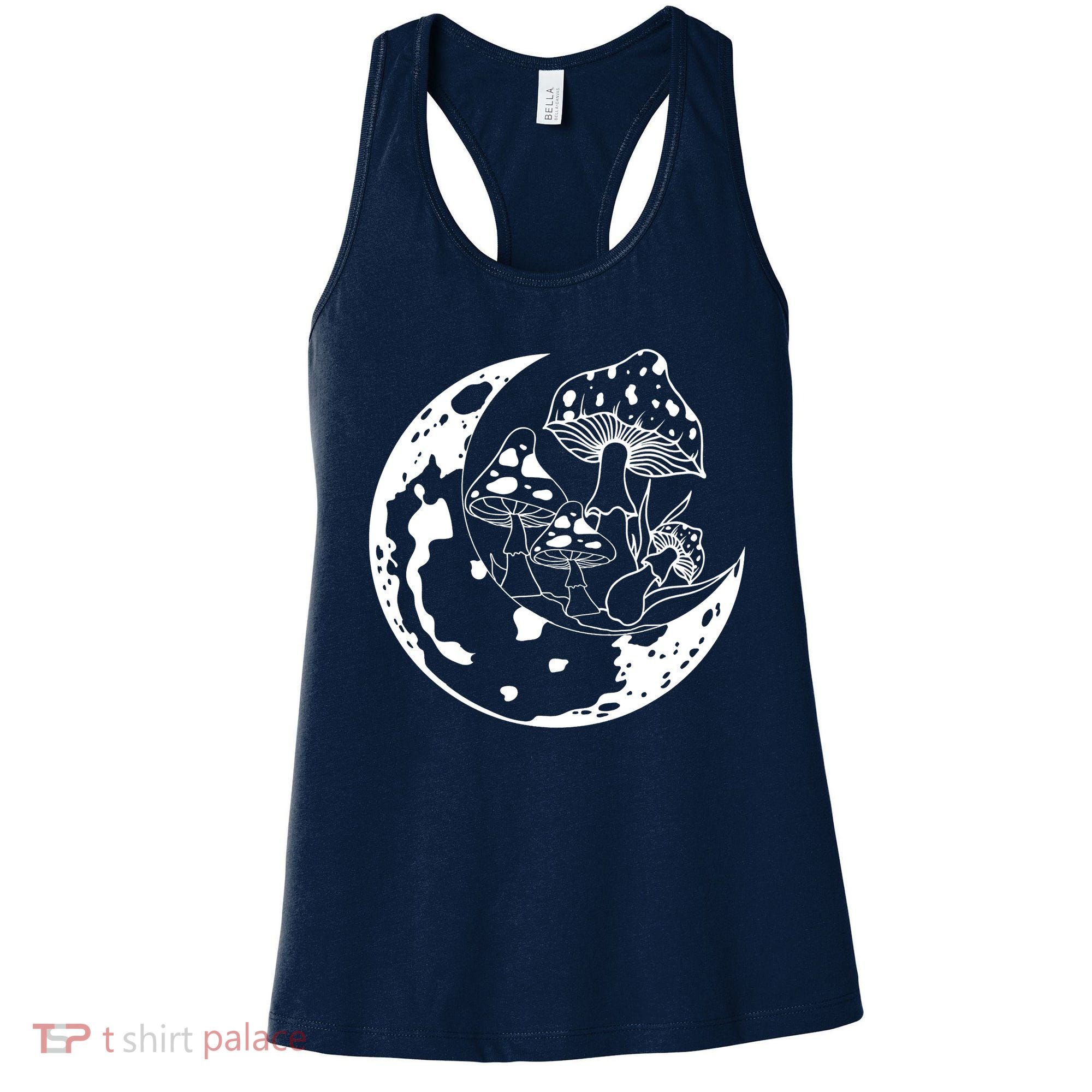 Goblincore Moon Aesthetic Dark Academia Mushroom Women's Tank Top