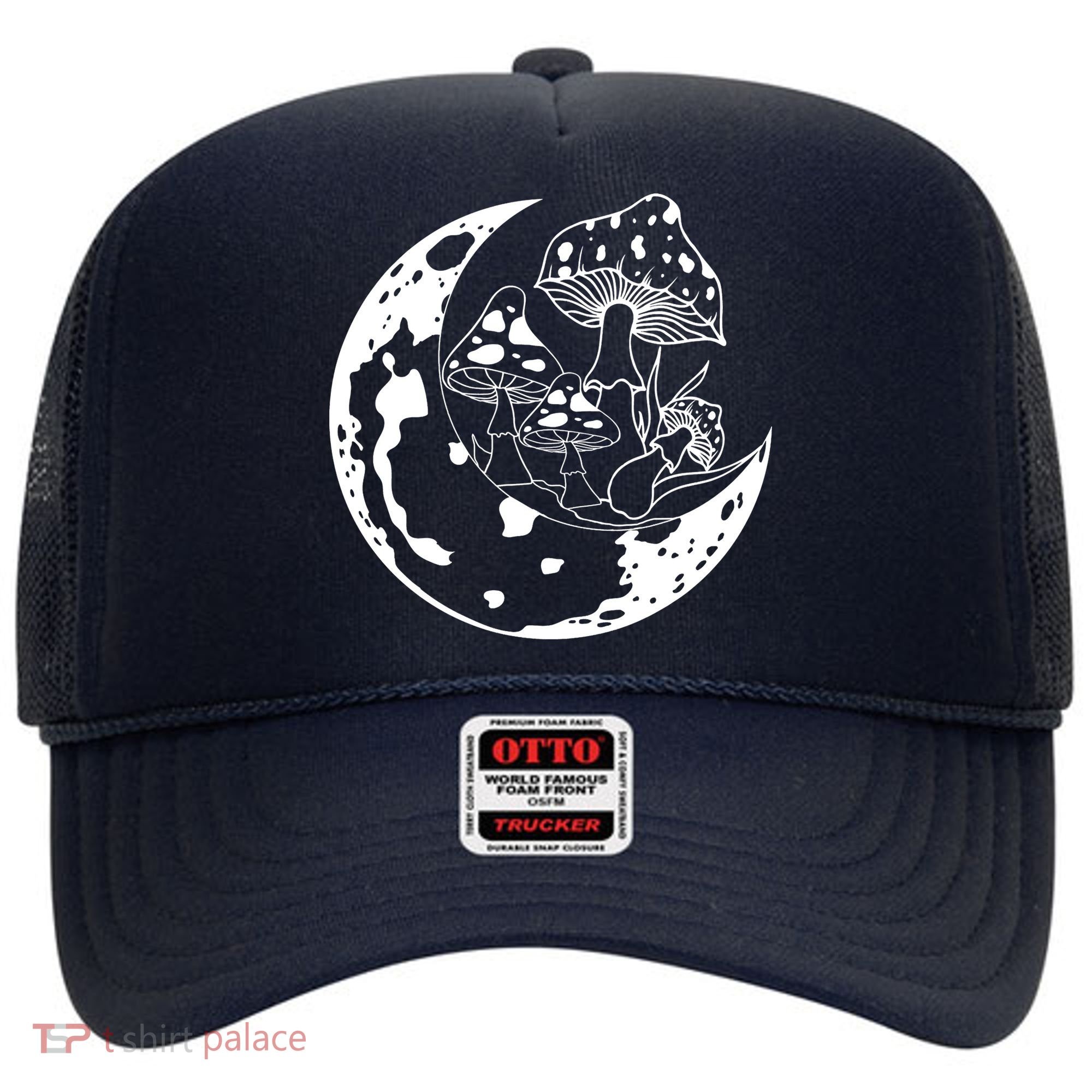 Goblincore Moon Aesthetic Dark Academia Mushroom Hat