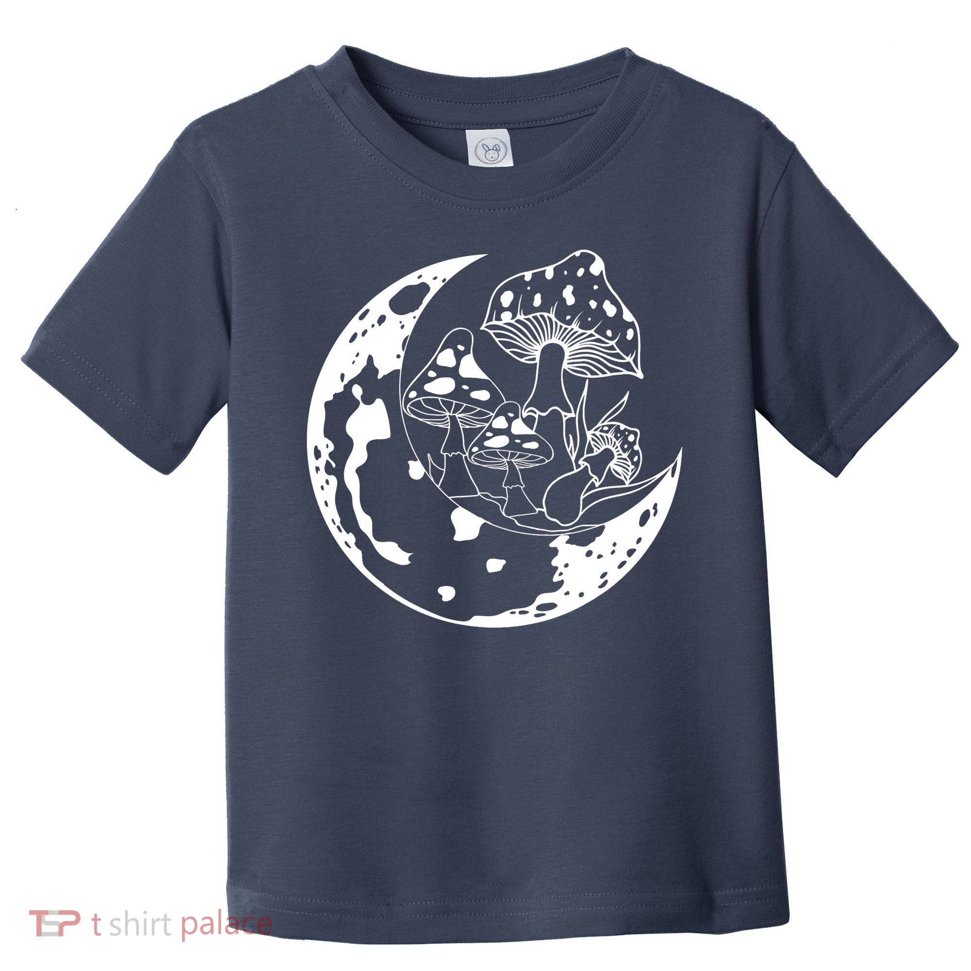 Goblincore Moon Aesthetic Dark Academia Mushroom Toddler T-Shirt