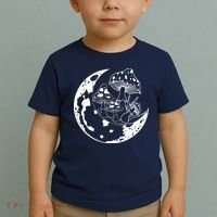 Goblincore Moon Aesthetic Dark Academia Mushroom Toddler T-Shirt thumb 2