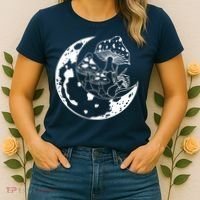 Goblincore Moon Aesthetic Dark Academia Mushroom Women's T-Shirt thumb 2