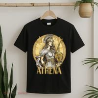 Greek Mythology Athena The Goddess Of Wisdom And War T-Shirt thumb 2