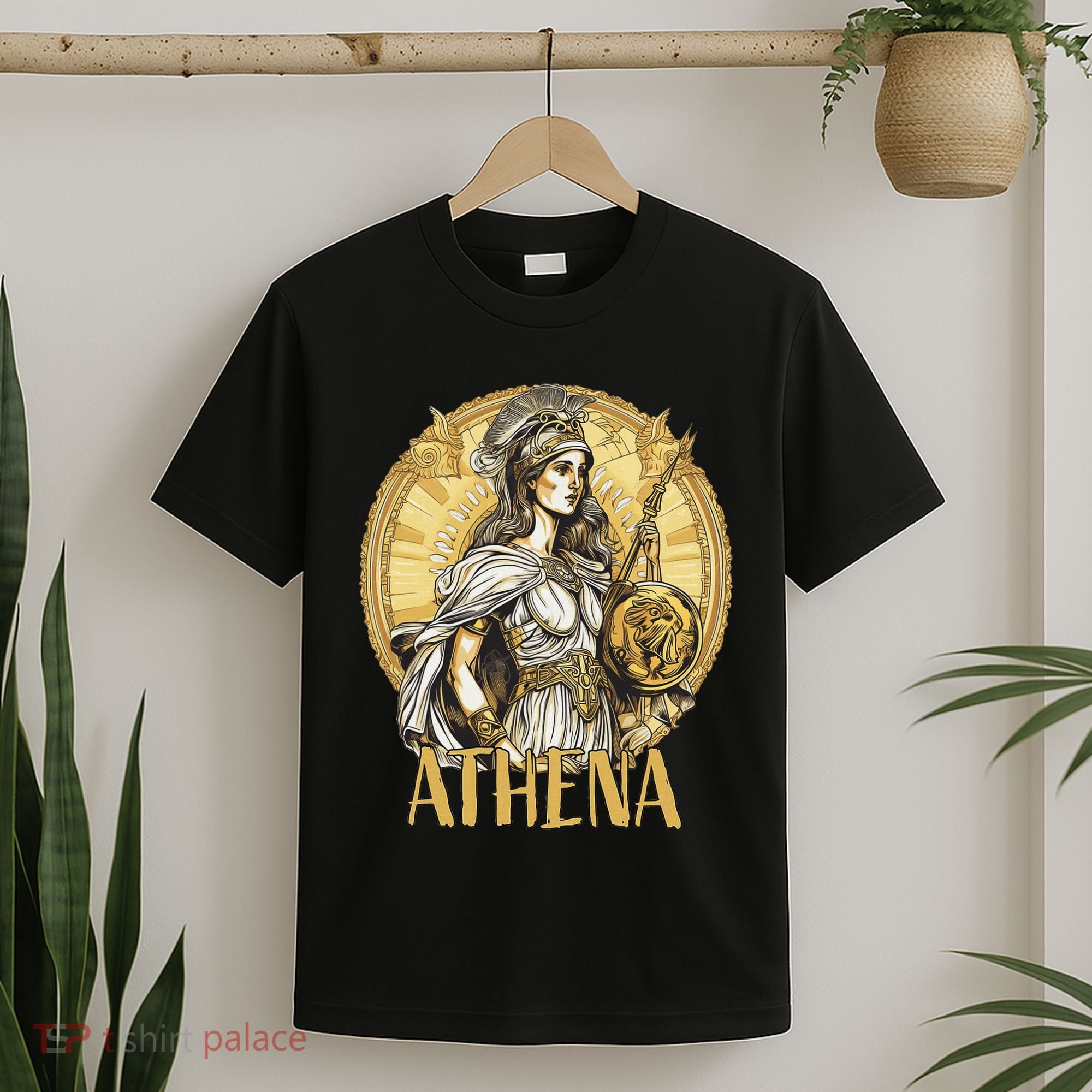 Greek Mythology Athena The Goddess Of Wisdom And War T-Shirt