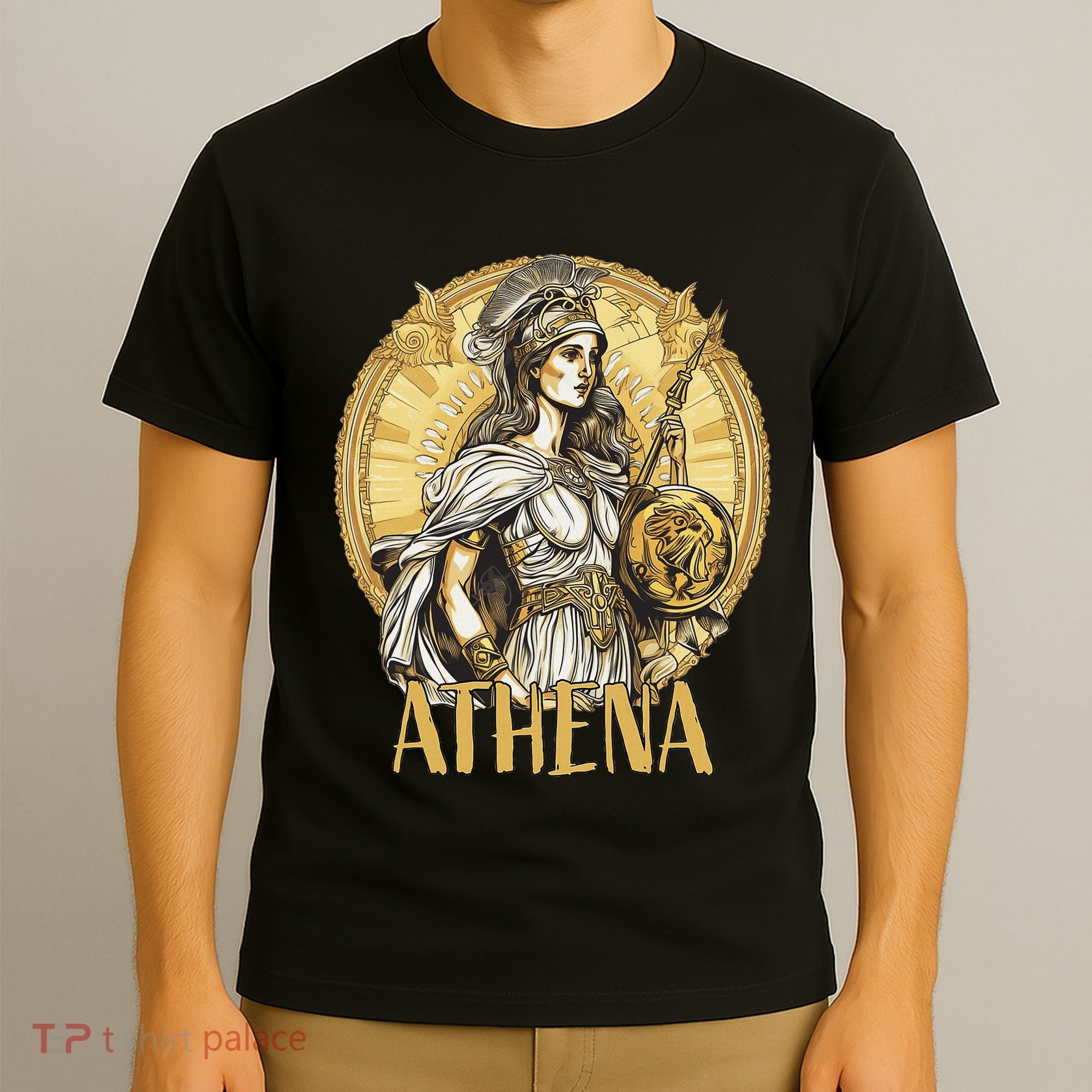 Greek Mythology Athena The Goddess Of Wisdom And War T-Shirt