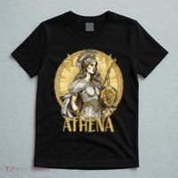 Greek Mythology Athena The Goddess Of Wisdom And War T-Shirt thumb 5