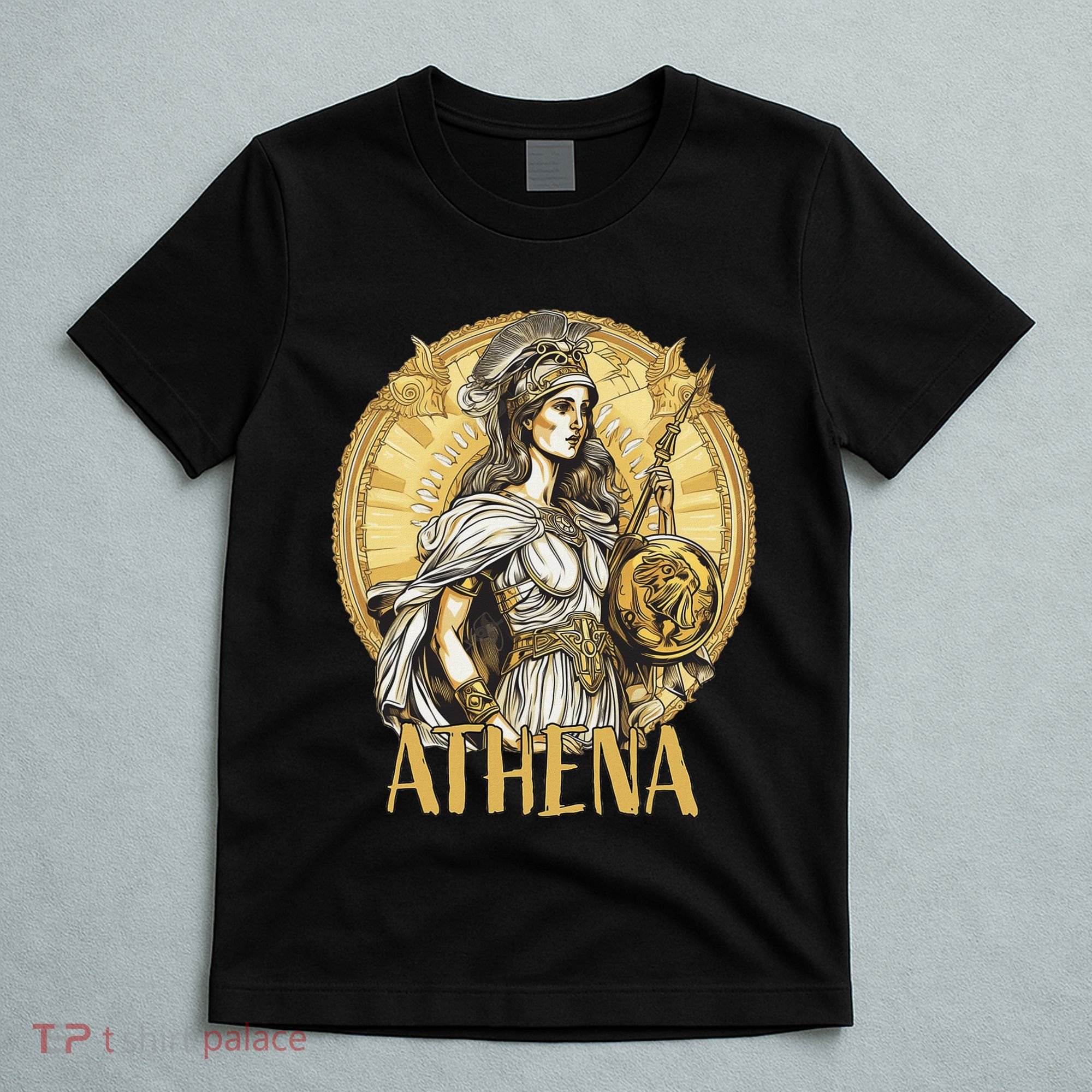 Greek Mythology Athena The Goddess Of Wisdom And War T-Shirt