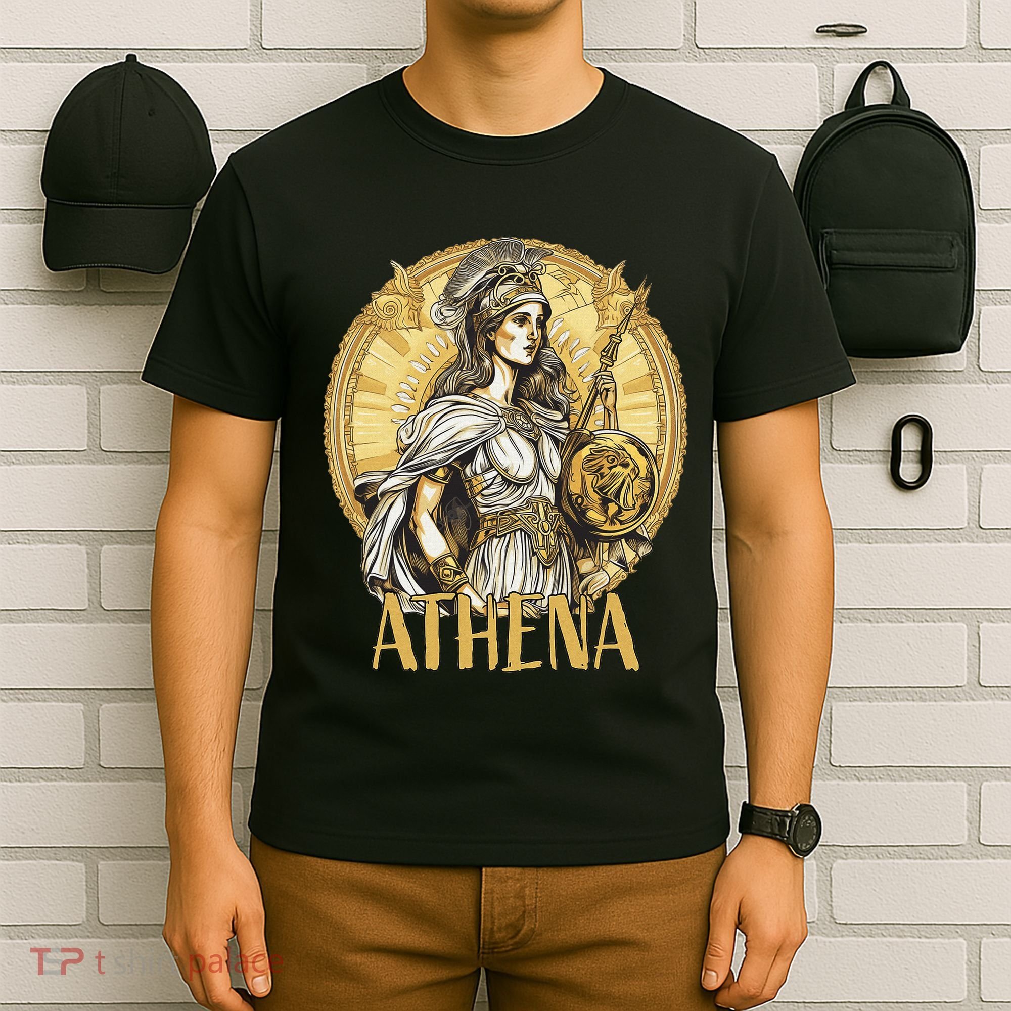 Greek Mythology Athena The Goddess Of Wisdom And War T-Shirt