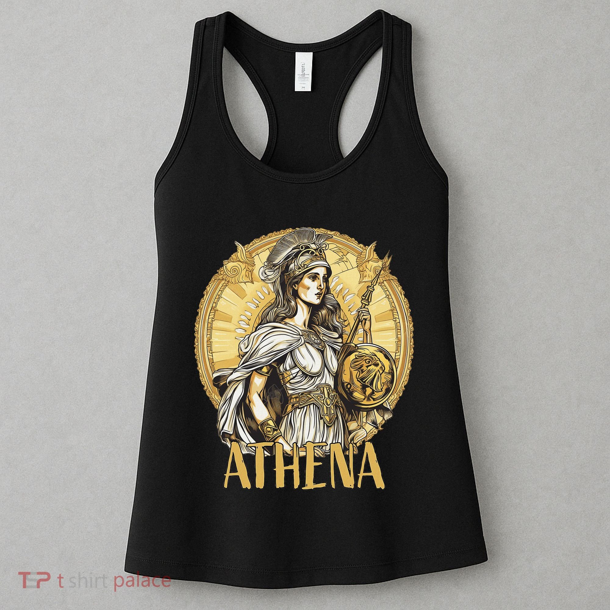 Greek Mythology Athena The Goddess Of Wisdom And War Women's Tank Top