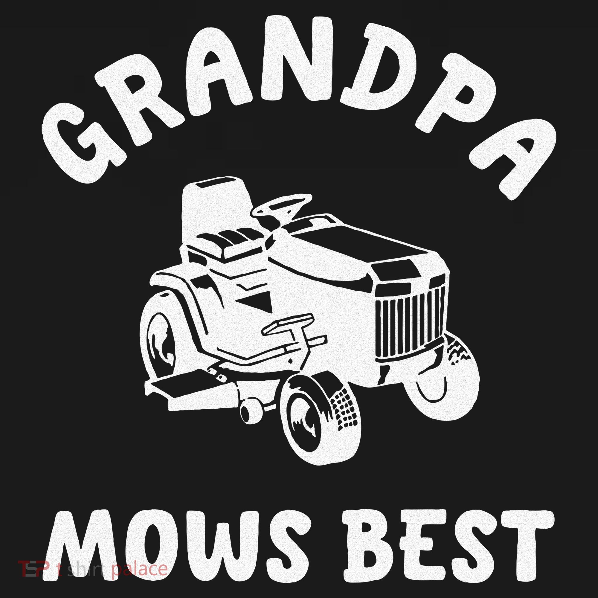 Grandpa Mows Best Lawn Mowing Mower Gardening Landscaping Ornament