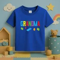 Grandma Master Builder Building Bricks Blocks Family Gift Toddler T-Shirt thumb 3