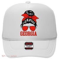 Georgia Messy Bun Varsity Hat thumb 0
