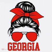 Georgia Messy Bun Varsity Visor thumb 3