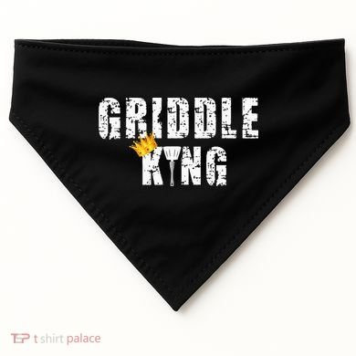 Griddle Master Barbecue Chef BBQ Grandpa Grillin Dad USA-Made Doggie Bandana
