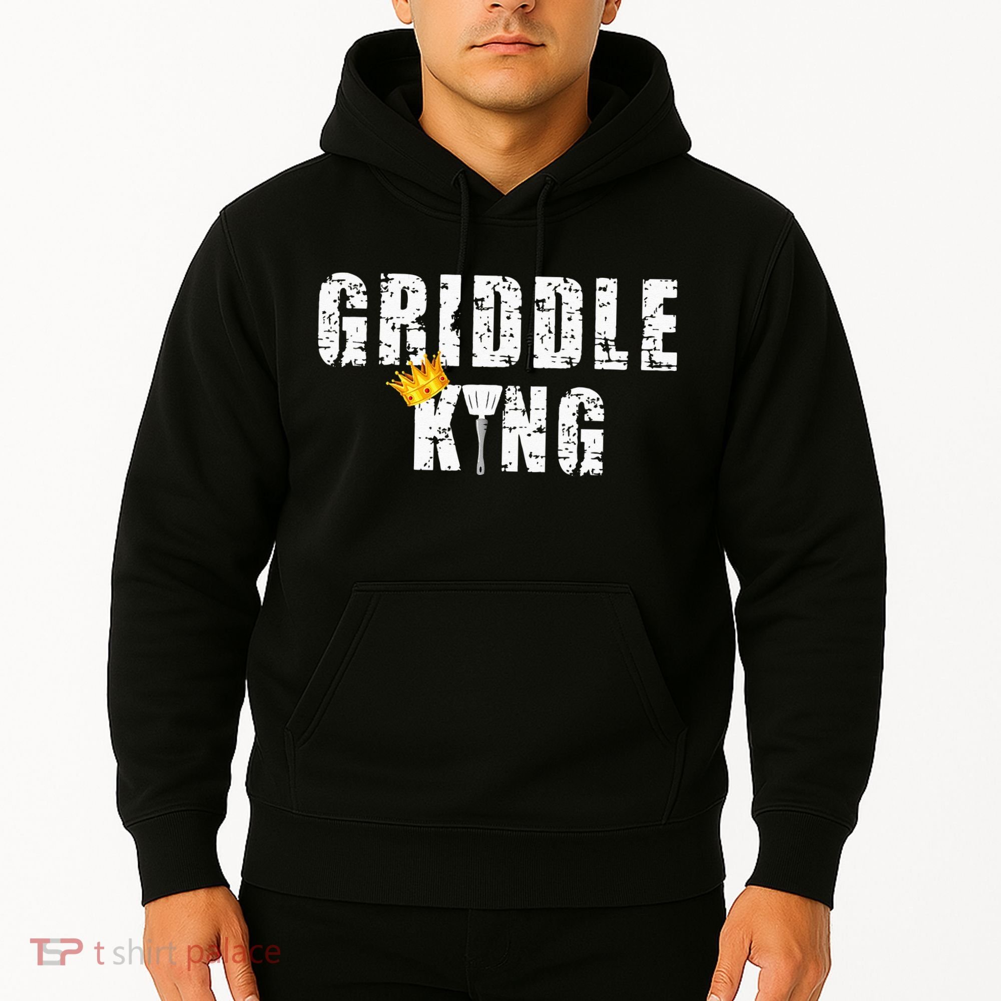 Griddle Master Barbecue Chef BBQ Grandpa Grillin Dad Hoodie