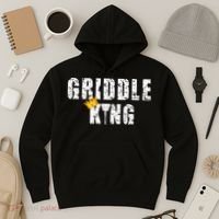 Griddle Master Barbecue Chef BBQ Grandpa Grillin Dad Hoodie thumb 3