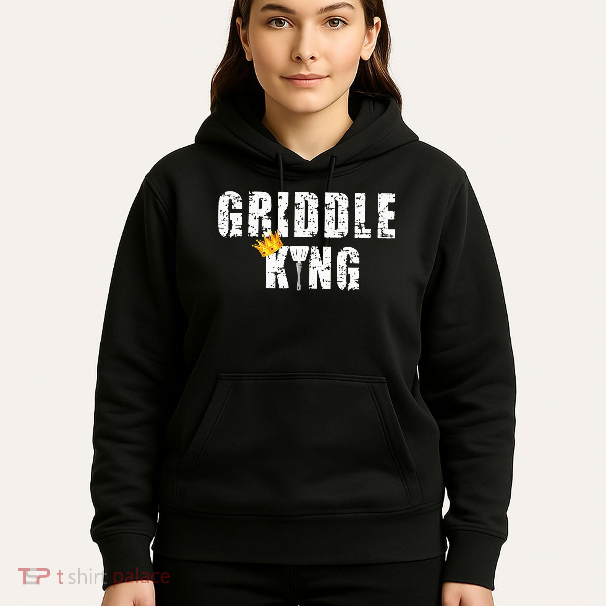 Griddle Master Barbecue Chef BBQ Grandpa Grillin Dad Hoodie