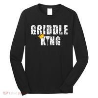 Griddle Master Barbecue Chef BBQ Grandpa Grillin Dad Long Sleeve Shirt thumb 0