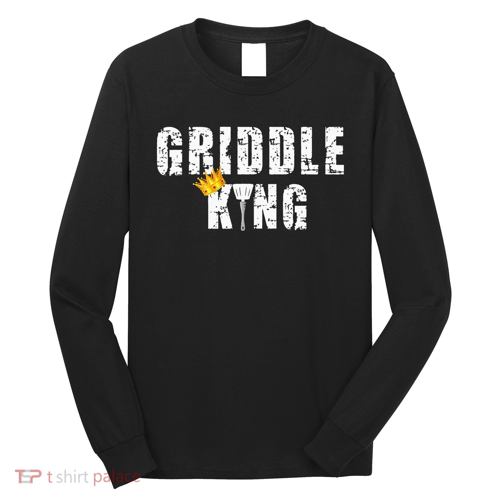 Griddle Master Barbecue Chef BBQ Grandpa Grillin Dad Long Sleeve Shirt