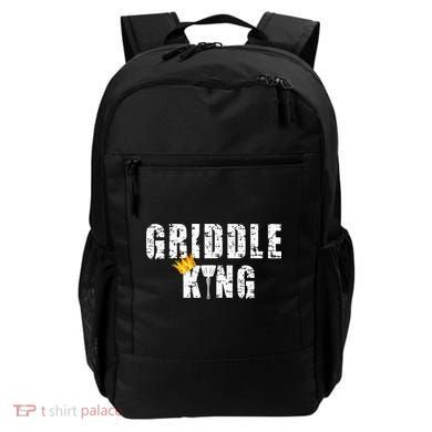 Griddle Master Barbecue Chef BBQ Grandpa Grillin Dad Backpack