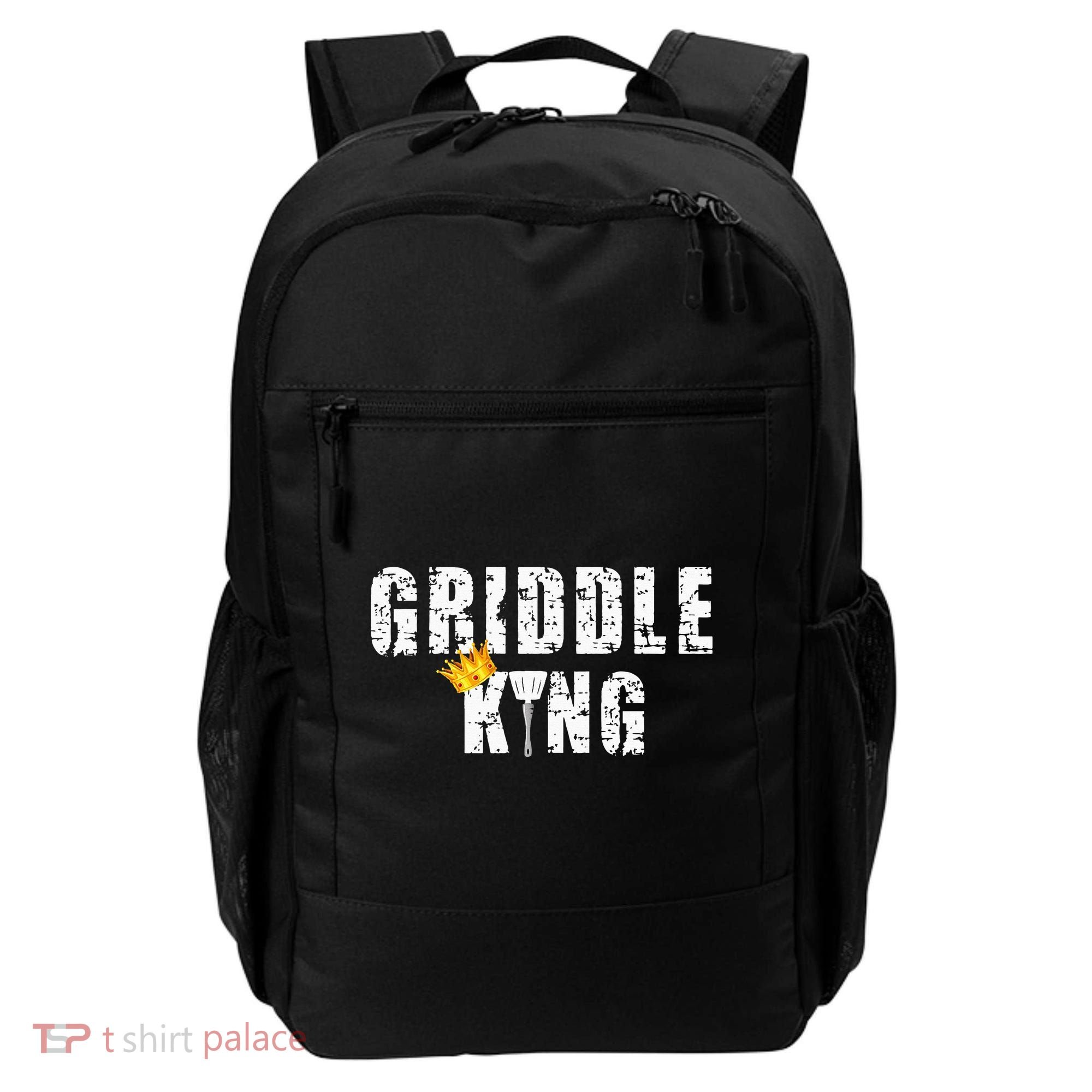 Griddle Master Barbecue Chef BBQ Grandpa Grillin Dad Backpack