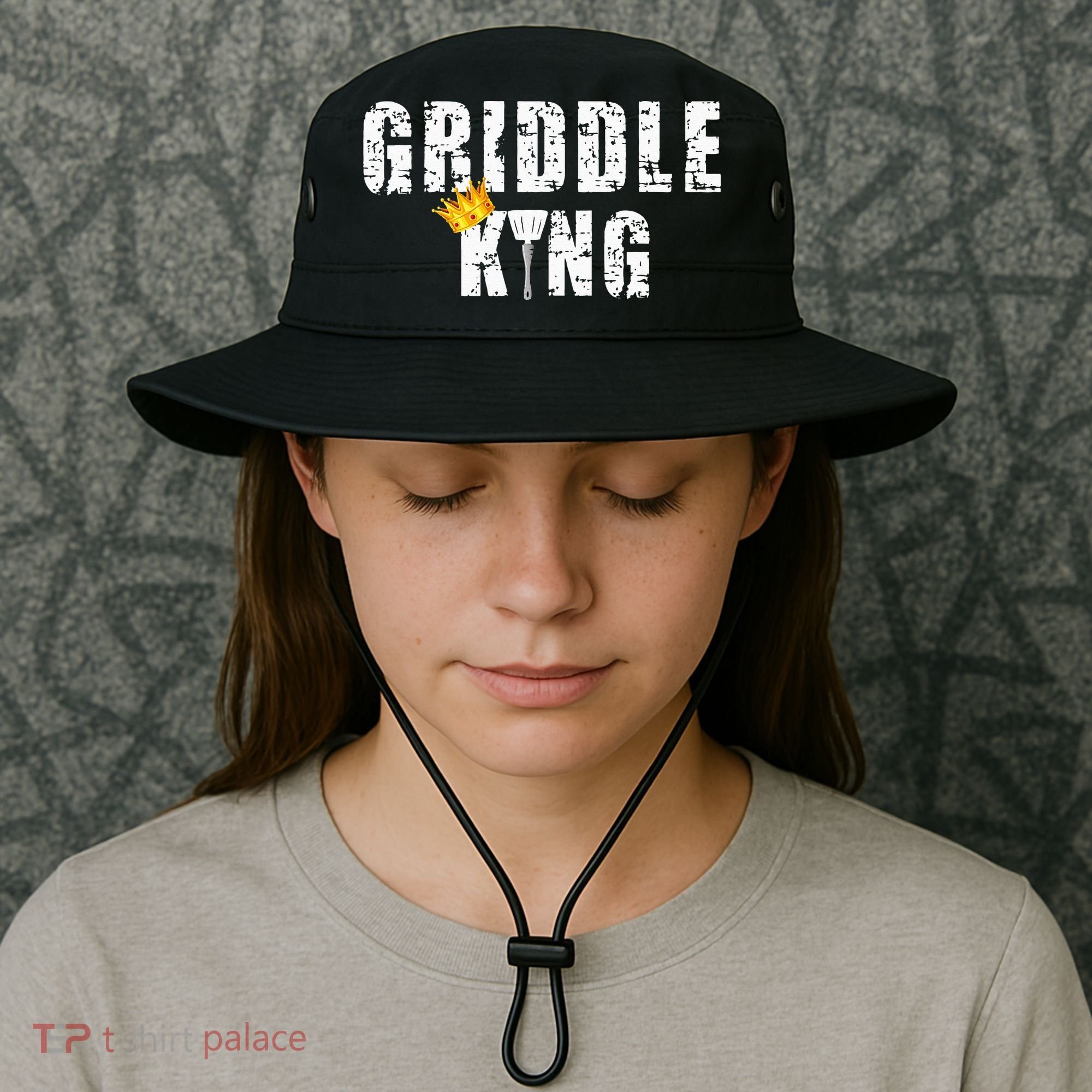 Griddle Master Barbecue Chef BBQ Grandpa Grillin Dad Bucket Hat