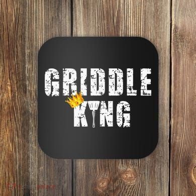 Griddle Master Barbecue Chef BBQ Grandpa Grillin Dad Coaster