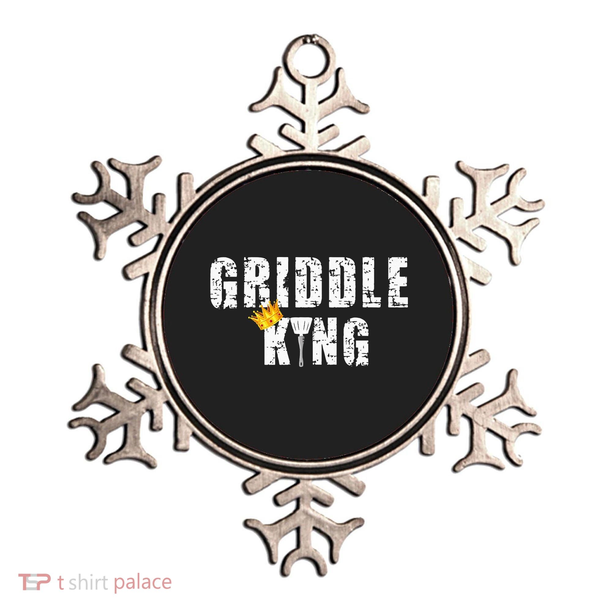 Griddle Master Barbecue Chef BBQ Grandpa Grillin Dad Ornament