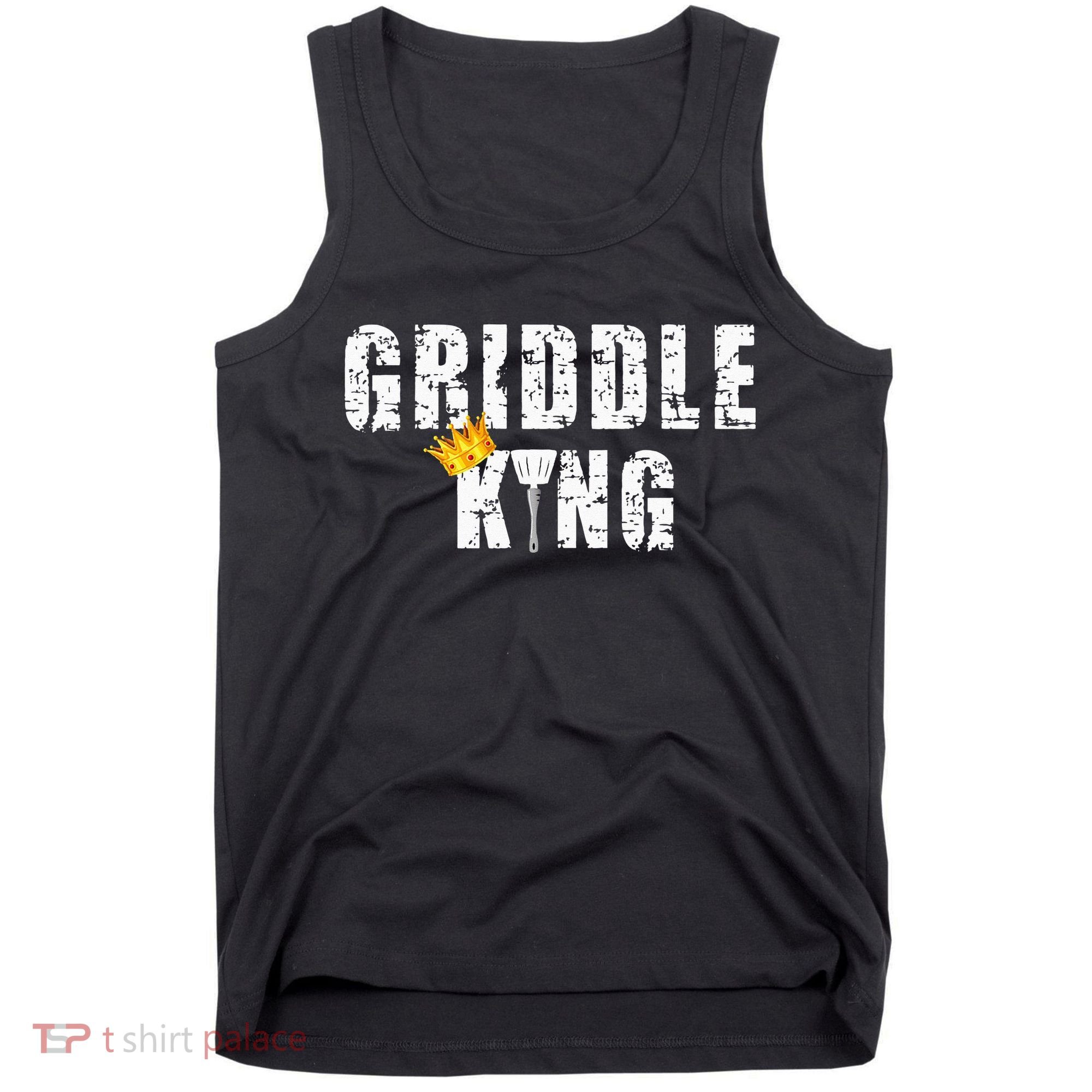 Griddle Master Barbecue Chef BBQ Grandpa Grillin Dad Tank Top