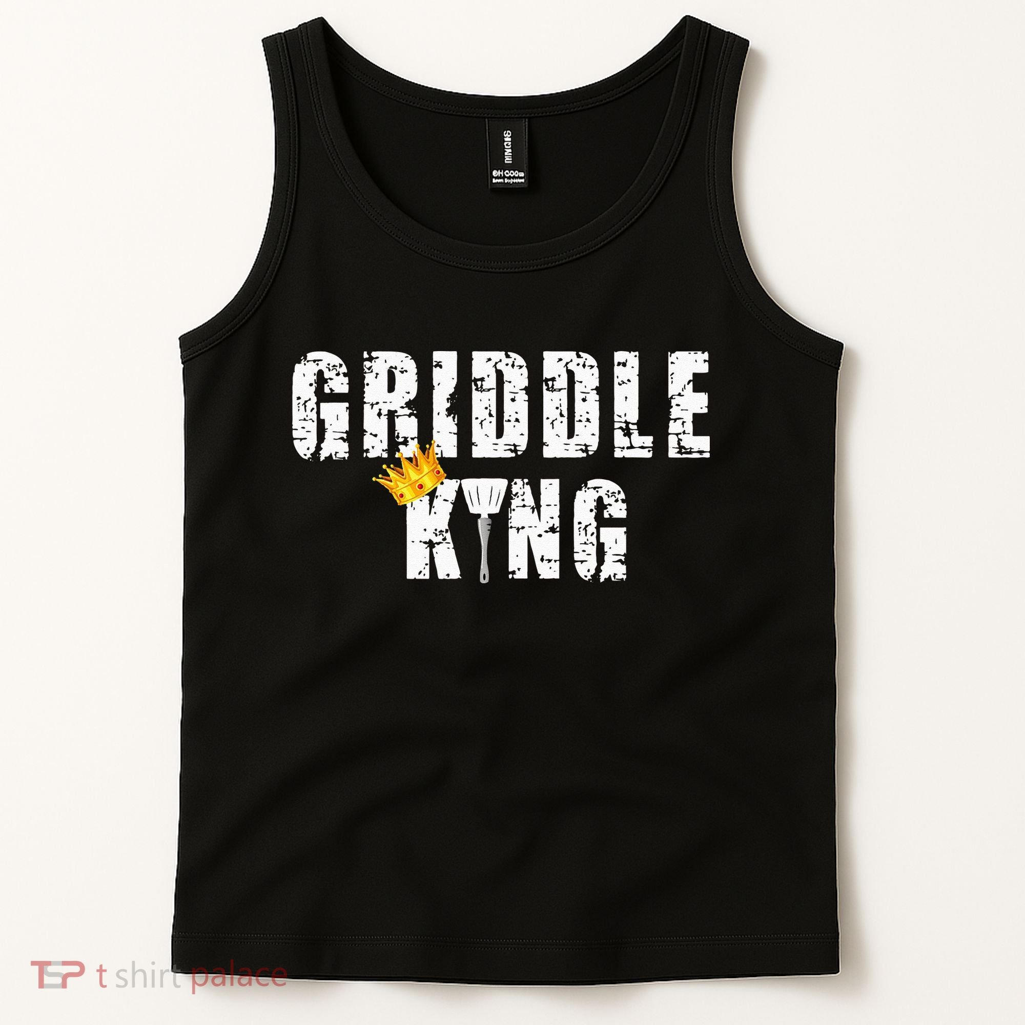 Griddle Master Barbecue Chef BBQ Grandpa Grillin Dad Tank Top