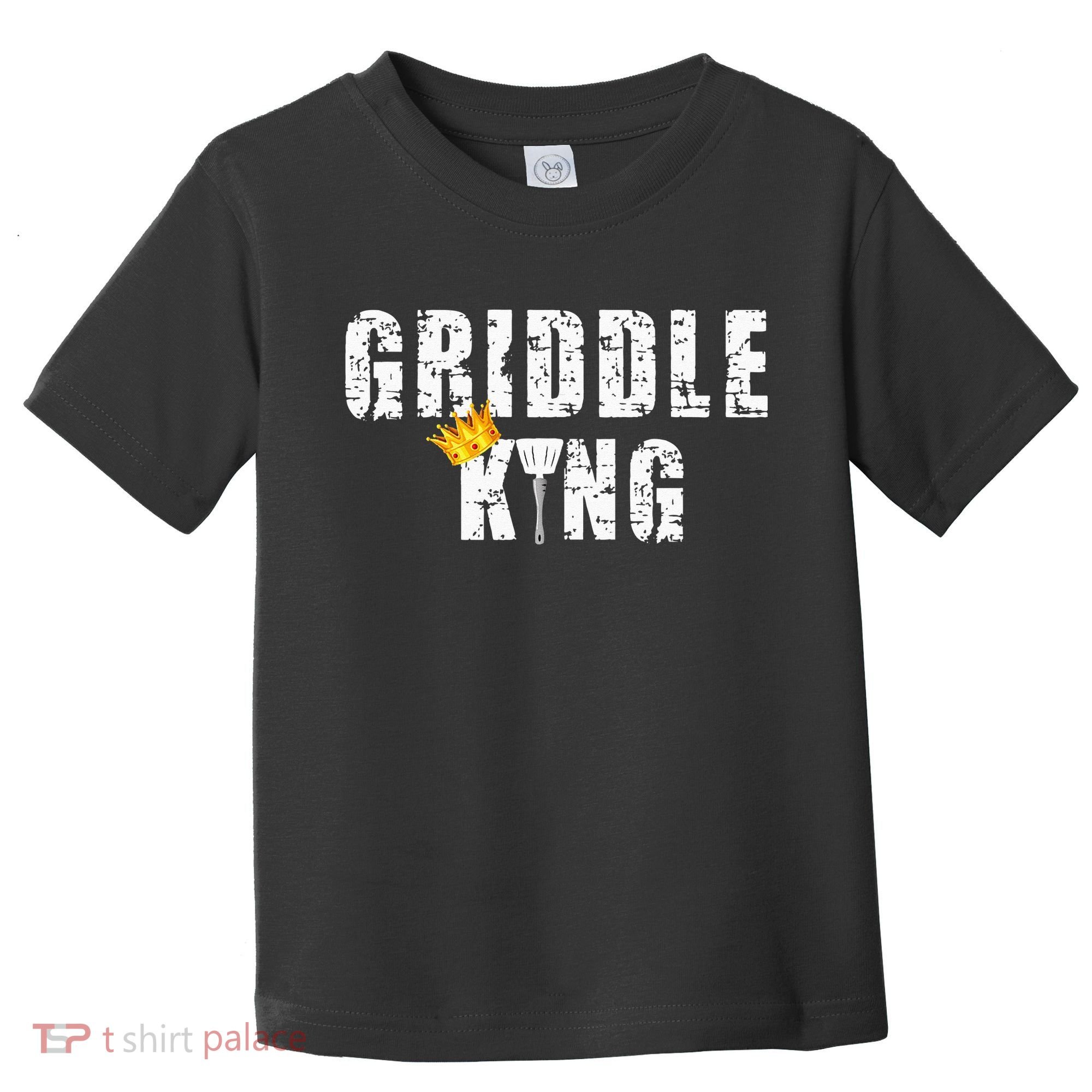 Griddle Master Barbecue Chef BBQ Grandpa Grillin Dad Toddler T-Shirt
