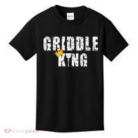 Griddle Master Barbecue Chef BBQ Grandpa Grillin Dad Kids T-Shirt thumb 0