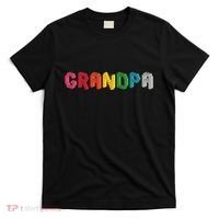 Grandpa Master Builder Building Bricks Blocks Family Set T-Shirt thumb 0