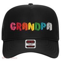 Grandpa Master Builder Building Bricks Blocks Family Set Hat thumb 0