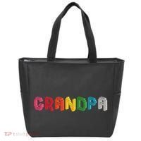 Grandpa Master Builder Building Bricks Blocks Family Set Tote Bag thumb 0
