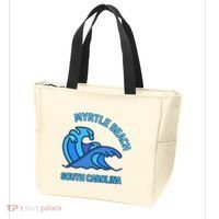 Graphic Myrtle Beach South Carolina Pocket Wave Souvenir Tote Bag thumb 3