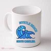Graphic Myrtle Beach South Carolina Pocket Wave Souvenir Coffee Mug thumb 0