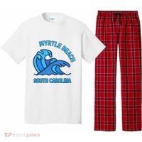 Graphic Myrtle Beach South Carolina Pocket Wave Souvenir Pajama Set thumb 0