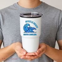 Graphic Myrtle Beach South Carolina Pocket Wave Souvenir Tumbler thumb 2