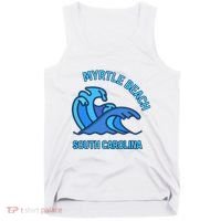 Graphic Myrtle Beach South Carolina Pocket Wave Souvenir Tank Top thumb 0
