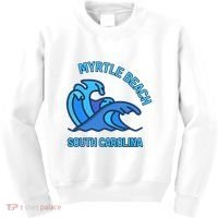 Graphic Myrtle Beach South Carolina Pocket Wave Souvenir Kids Sweatshirt thumb 0