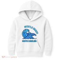 Graphic Myrtle Beach South Carolina Pocket Wave Souvenir Kids Hoodie thumb 0