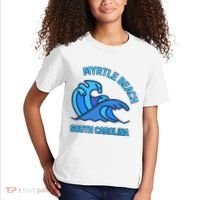 Graphic Myrtle Beach South Carolina Pocket Wave Souvenir Kids T-Shirt thumb 2