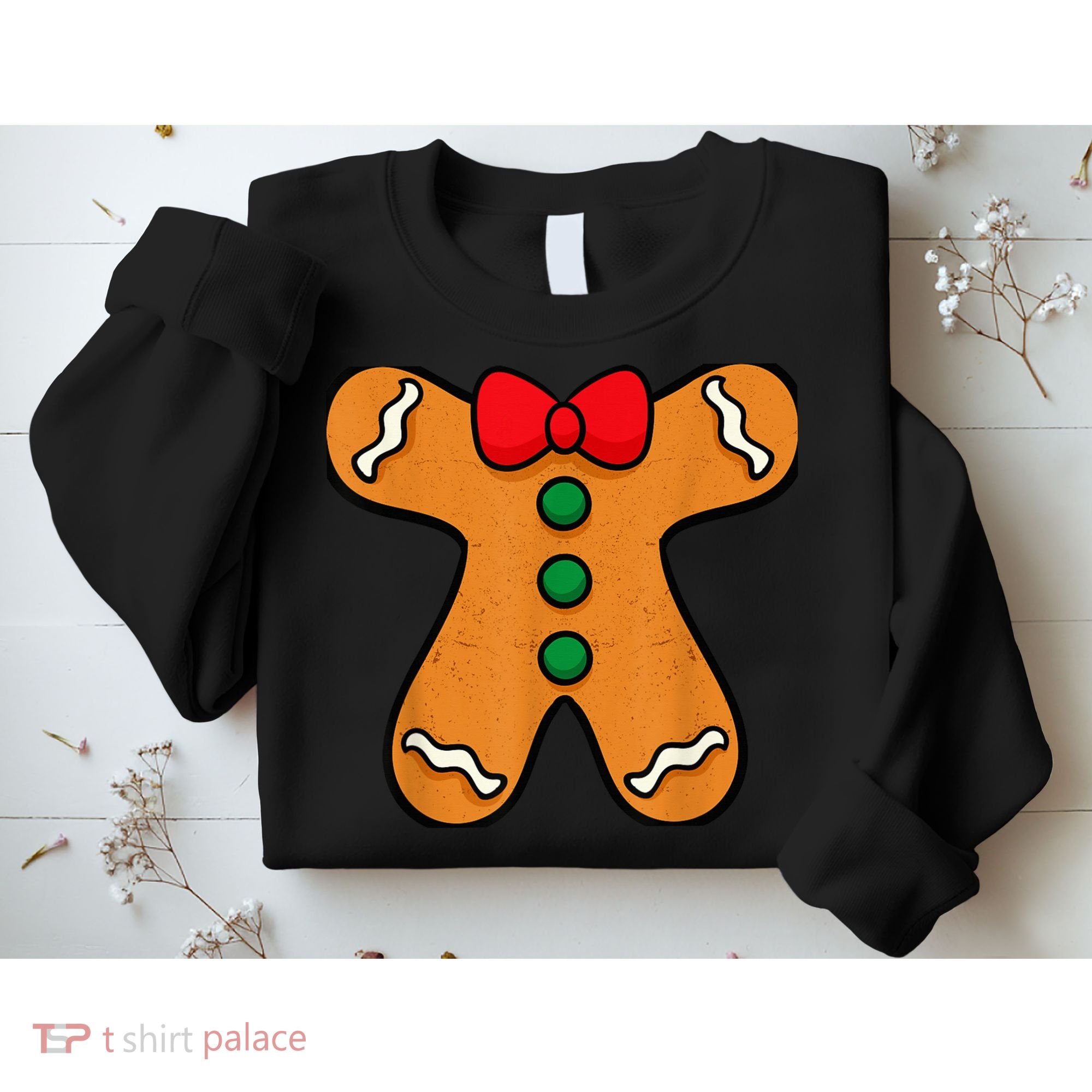 Gingerbread Man Body Costume for Halloween or Christmas Sweatshirt