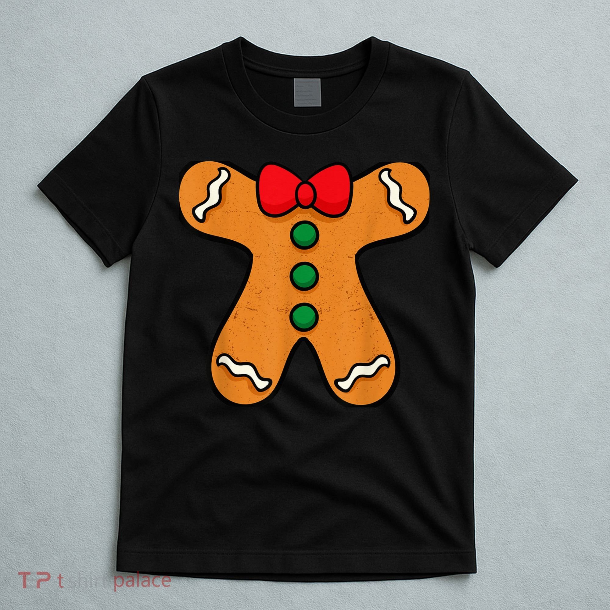 Gingerbread Man Body Costume for Halloween or Christmas T-Shirt