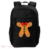 Gingerbread Man Body Costume for Halloween or Christmas Backpack thumb 0