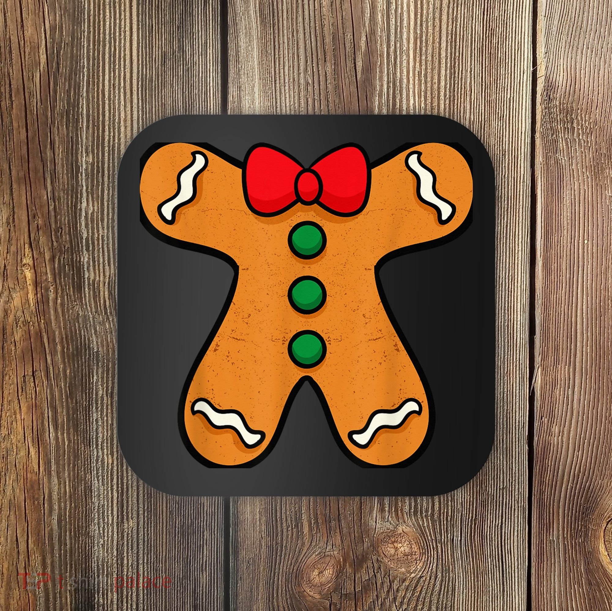 Gingerbread Man Body Costume for Halloween or Christmas Coaster