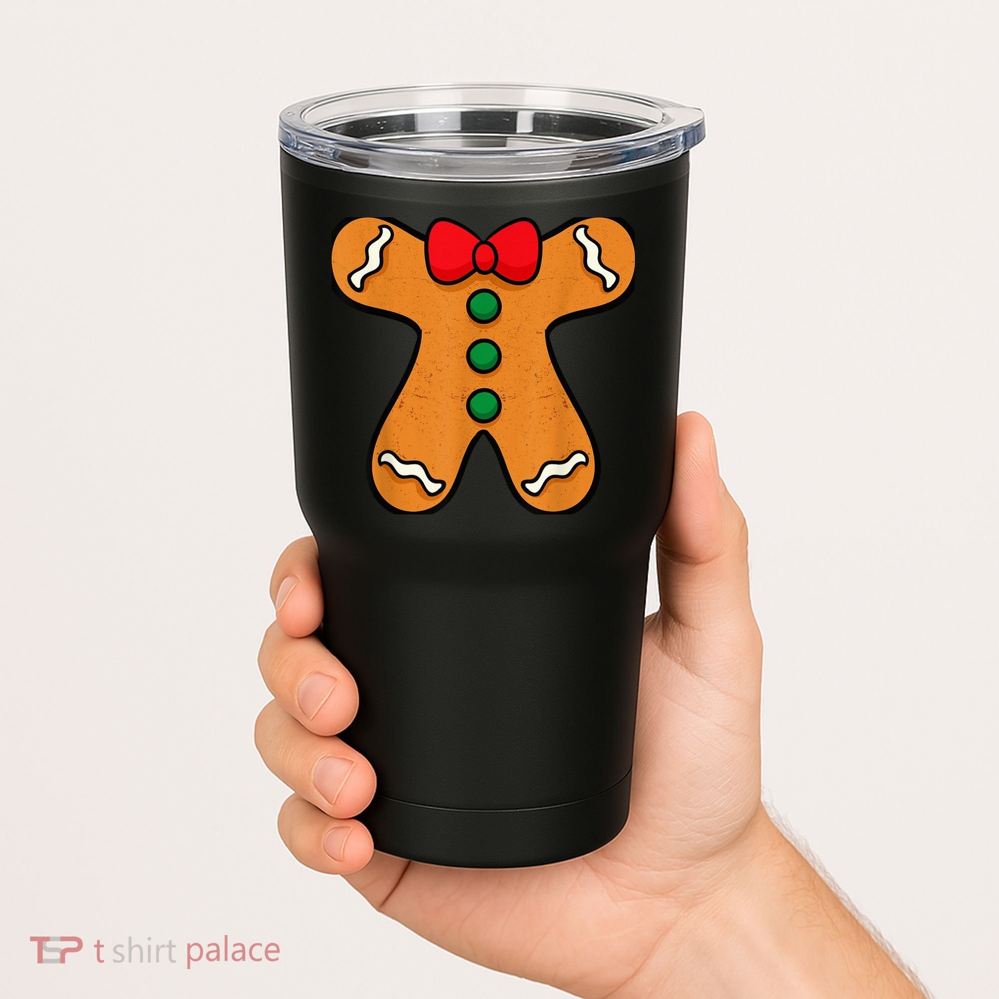 Gingerbread Man Body Costume for Halloween or Christmas Tumbler