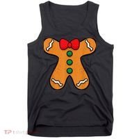 Gingerbread Man Body Costume for Halloween or Christmas Tank Top thumb 0