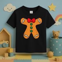 Gingerbread Man Body Costume for Halloween or Christmas Toddler T-Shirt thumb 3